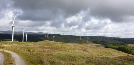 Cefn Croes wind farm in mid Wales