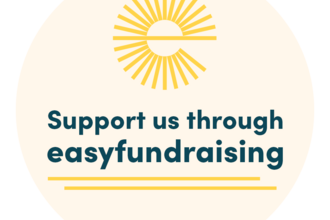 easyfundraising website sticker