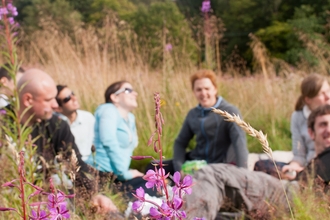 People enjoying nature copyright Katrina Martin