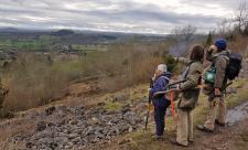 Volunteers at Llanymynech Rocks copyright MWT